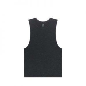 The Cloke Big Air Tank is a singlet with large armholes & raw edges. In 4 colours. Up to size 5xl. Great branded singlets.