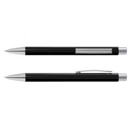 The TRENDS Lancer Pen is a retractable aluminium ball pen with shiny coloured barrels.  Engraving and print available.  10 colours.