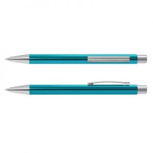 The TRENDS Lancer Pen is a retractable aluminium ball pen with shiny coloured barrels. Engraving and print available. 10 colours.