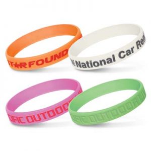 The TRENDS Silicone Wrist Bands are a great promo product and ideal for nightclubs, parties and gigs.  Multiple branding options available.