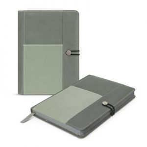 The TRENDS Melrose Notebook is a luxurious medium size notebook. 4 colours. Great branded notebooks for your clients.