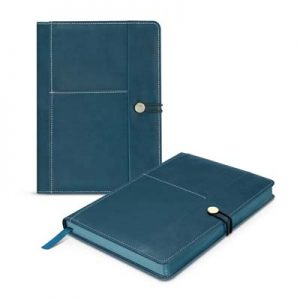 The TRENDS Melrose Notebook is a luxurious medium size notebook. 4 colours. Great branded notebooks for your clients.