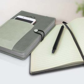 The TRENDS Melrose Notebook is a luxurious medium size notebook.  4 colours.  Great branded notebooks for your clients.
