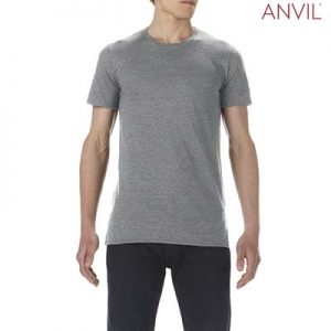Anvil Lightweight Long & Lean T-Shirt - HGR_A1 The Anvil Lightweight Long & Lean T-Shirt is 155GSM preshrunk 100% cotton tee. Sizes S - 2XL. 4 colours.