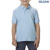 The Gildan DryBlend Youth Double Pique Sport Shirt is preshrunk 183GSM classic fit youth shirt. 10 colours. Sizes XS - XL.