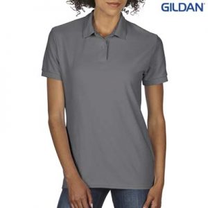 The Gildan DryBlend Ladies’ Double Pique Sport Shirt is a 65% polyester classic fit shirt. 10 colours. Sizes S - 3XL.