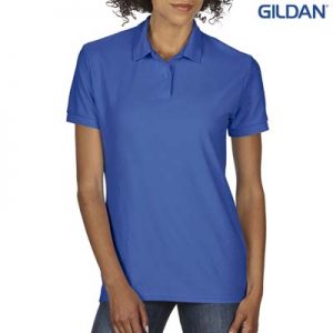 The Gildan DryBlend Ladies’ Double Pique Sport Shirt is a 65% polyester classic fit shirt. 10 colours. Sizes S - 3XL.