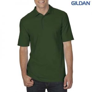 The Gildan Performance Adult Double Pique Sport Shirt is a 65% polyester classic fit shirt. 10 colours. Sizes S - 5XL.