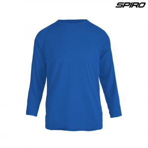 The Spiro Youth Impact Performance Aircool Longsleeve is a 100% polyester, soft mesh long sleeve tee. 7 colours. Sizes 4 - 14.