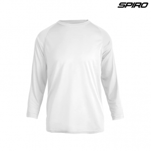The Spiro Youth Impact Performance Aircool Longsleeve is a 100% polyester, soft mesh long sleeve tee. 7 colours. Sizes 4 - 14.