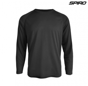 The Spiro Adult Impact Performance Aircool Longsleeve is a 100% polyester, soft mesh long sleeve tee. 7 colours. Sizes S - 5XL.