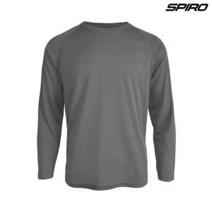 The Spiro Adult Impact Performance Aircool Longsleeve is a 100% polyester, soft mesh long sleeve tee. 7 colours. Sizes S - 5XL.