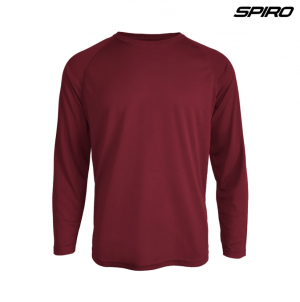 The Spiro Adult Impact Performance Aircool Longsleeve is a 100% polyester, soft mesh long sleeve tee. 7 colours. Sizes S - 5XL.