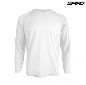 The Spiro Adult Impact Performance Aircool Longsleeve is a 100% polyester, soft mesh long sleeve tee. 7 colours. Sizes S - 5XL.