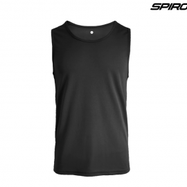 The Spiro Impact Performance Aircool Singlet is a 100% polyester singlet. 11 colours available.