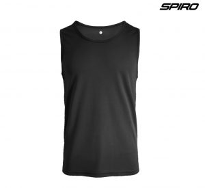 The Spiro Impact Performance Aircool Singlet is a 100% polyester singlet. 11 colours available.