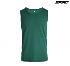 The Spiro Impact Performance Aircool Singlet is a 100% polyester singlet. 11 colours available.