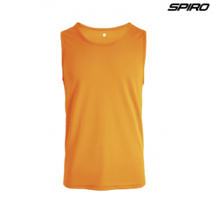 The Spiro Impact Performance Aircool Singlet is a 100% polyester singlet. 11 colours available.
