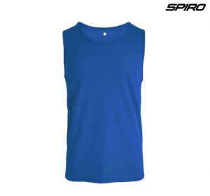 The Spiro Impact Performance Aircool Singlet is a 100% polyester singlet. 11 colours available.