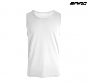 The Spiro Impact Performance Aircool Singlet is a 100% polyester singlet. 11 colours available.