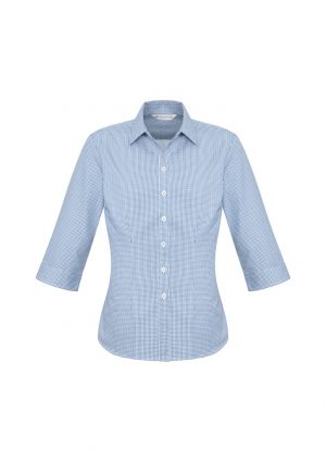 The Biz Collection Ladies Ellison 3/4 Sleeve Shirt is a cotton rich, 3/4 length sleeve, ladies shirt. Available in 4 colours. Sizes 6 - 24.