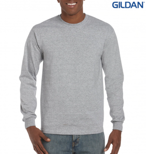 The Gildan Heavy Cotton Adult Long Sleeve T-Shirt is a cotton 180GSM classic fit t-shirt. 4 colours. Sizes S - 3XL.