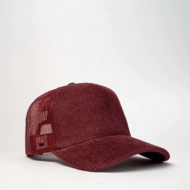 The UFlex Adults Cord Trucker Snapback is a 100% cotton corduroy, 5 panel, curved peak snapback cap. Available in 5 colours. One size.