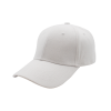Headwear24 Value 6 Panel Brushed Cotton-White-Front-Side