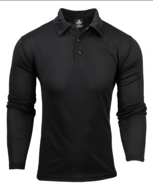 The Aussie Pacific Mens Botany Long Sleeve Polo shirt is made from 100% Driwear polyester moisture removal. 6 colours. Great branded polos and sportswear.