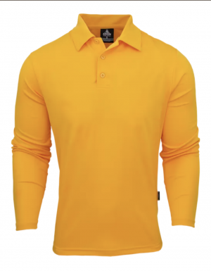 The Aussie Pacific Mens Botany Long Sleeve Polo shirt is made from 100% Driwear polyester moisture removal. 6 colours. Great branded polos and sportswear.