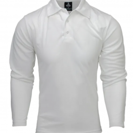 The Aussie Pacific Mens Botany Long Sleeve Polo shirt is made from 100% Driwear polyester moisture removal.  6 colours.  Great branded polos and sportswear.