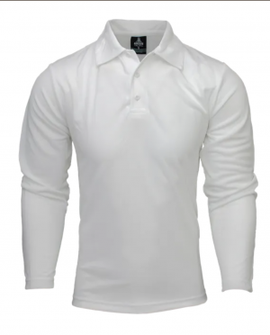 The Aussie Pacific Mens Botany Long Sleeve Polo shirt is made from 100% Driwear polyester moisture removal. 6 colours. Great branded polos and sportswear.