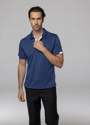 The Aussie Pacific Morris Mens Polos is a 100% polyester, Dri-wear, short sleeve polo. Available in 6 colours. Sizes S - 3XL, 5XL.