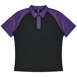 The Aussie Pacific Manly Mens Polos is a 100% polyester, raglan sleeve polo. Available in 18 colours. Sizes S - 3XL, 5XL.