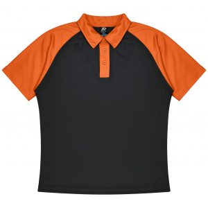 The Aussie Pacific Manly Mens Polos is a 100% polyester, raglan sleeve polo. Available in 18 colours. Sizes S - 3XL, 5XL.