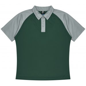 The Aussie Pacific Manly Mens Polos is a 100% polyester, raglan sleeve polo. Available in 18 colours. Sizes S - 3XL, 5XL.