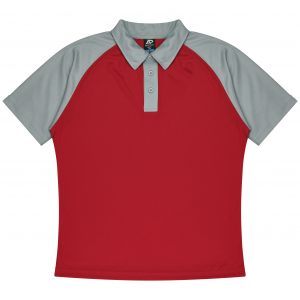 The Aussie Pacific Manly Mens Polos is a 100% polyester, raglan sleeve polo. Available in 18 colours. Sizes S - 3XL, 5XL.