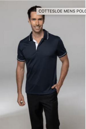 The Aussie Pacific Cottesloe Mens Polos is a soft, breathable short sleeve mens polo. Available in 14 colours. Sizes S - 3XL, 5XL.