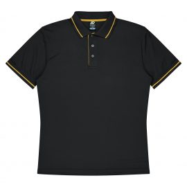 The Aussie Pacific Cottesloe Mens Polos is a soft, breathable short sleeve mens polo. Available in 14 colours. Sizes S - 3XL, 5XL.