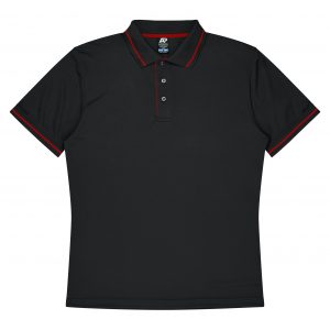 The Aussie Pacific Cottesloe Mens Polos is a soft, breathable short sleeve mens polo. Available in 14 colours. Sizes S - 3XL, 5XL.