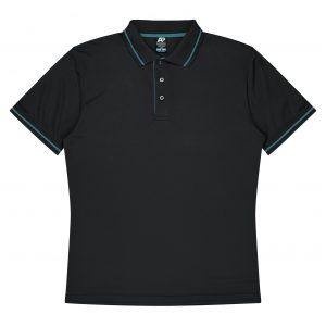 The Aussie Pacific Cottesloe Mens Polos is a soft, breathable short sleeve mens polo. Available in 14 colours. Sizes S - 3XL, 5XL.