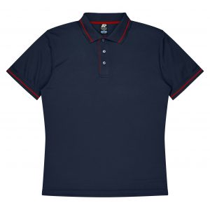 The Aussie Pacific Cottesloe Mens Polos is a soft, breathable short sleeve mens polo. Available in 14 colours. Sizes S - 3XL, 5XL.