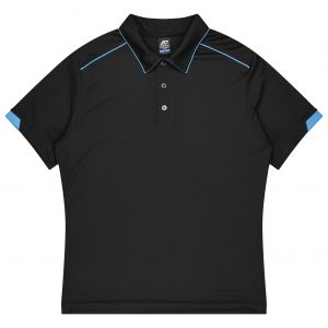 The Aussie Pacific Currumbin Mens Polo is a 100% polyester, Dri-wear, short sleeve mens polo. Available in 16 colours. Sizes S - 3XL, 5XL.