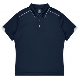 The Aussie Pacific Currumbin Mens Polo is a 100% polyester, Dri-wear, short sleeve mens polo. Available in 16 colours. Sizes S - 3XL, 5XL.