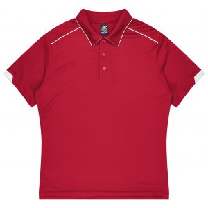 The Aussie Pacific Currumbin Mens Polo is a 100% polyester, Dri-wear, short sleeve mens polo. Available in 16 colours. Sizes S - 3XL, 5XL.