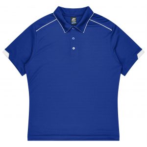 The Aussie Pacific Currumbin Mens Polo is a 100% polyester, Dri-wear, short sleeve mens polo. Available in 16 colours. Sizes S - 3XL, 5XL.