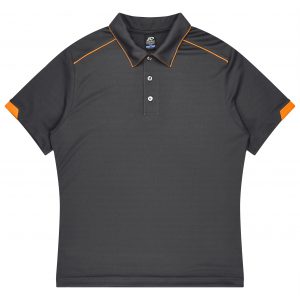 The Aussie Pacific Currumbin Mens Polo is a 100% polyester, Dri-wear, short sleeve mens polo. Available in 16 colours. Sizes S - 3XL, 5XL.