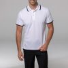 The Aussie Pacific Portsea Mens Polos is a 80% polyester, Dri-wear, short sleeved mens polo. Available in 6 colours. Sizes S - 3XL, 5XL.