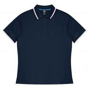 The Aussie Pacific Portsea Mens Polos is a 80% polyester, Dri-wear, short sleeved mens polo. Available in 6 colours. Sizes S - 3XL, 5XL.