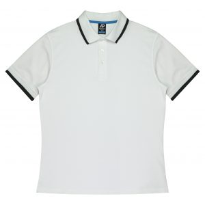 The Aussie Pacific Portsea Mens Polos is a 80% polyester, Dri-wear, short sleeved mens polo. Available in 6 colours. Sizes S - 3XL, 5XL.